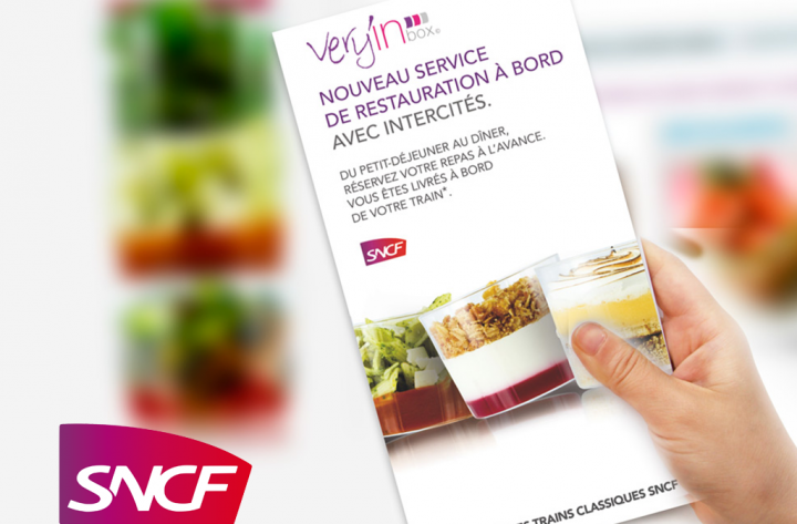 SNCF / IDTGV / INTERCITÉS – Opération Very&rsquo;inBox restauration à bord des trains