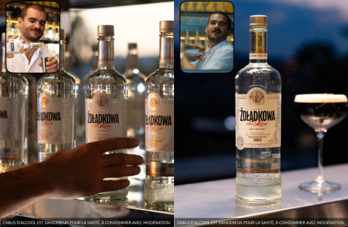 Campagne digitale pour la marque de vodka Żołądkowa sur BeReal avec Medialist
