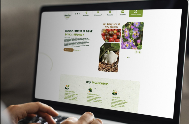 Création d&rsquo;un site web pour la marque Gondian