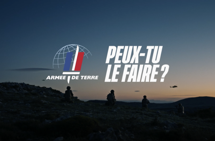 Campagne de recrutement pour l&rsquo;armée de Terre – Choisir le défi pour mieux recruter les futurs soldats.