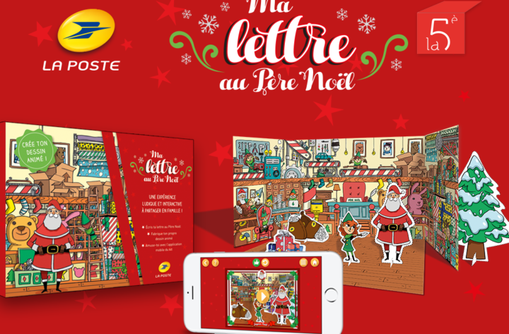 LA POSTE / Lancement national coffret interactif Ma Lettre au Père Noël