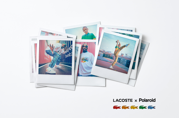 LACOSTE X POLAROID : FAITES ENTRER LA COULEUR