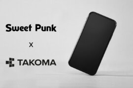 Communiqué de presse : Nouvelle identité visuelle créée par Sweet Punk pour TAKOMA