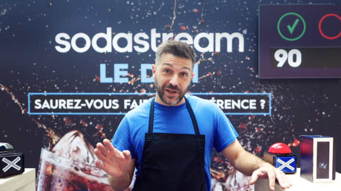 Après un gain de compétition, Notchup lance l&rsquo;activation « Le Défi » pour Sodastream