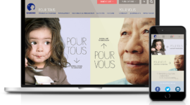 Danone – Plateforme coroporate internationale