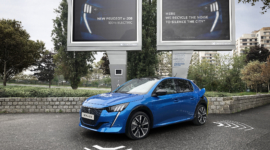 La piézoélectricité pour recharger la nouvelle PEUGEOT e-208