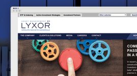Conception et design digital – Lyxor.com