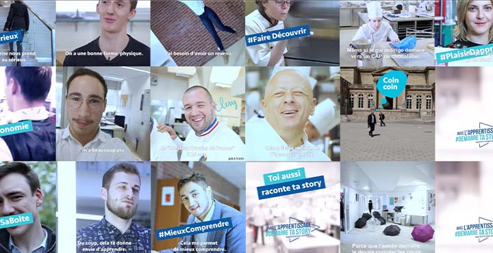 Campagne digitale sur l&rsquo;apprentissage