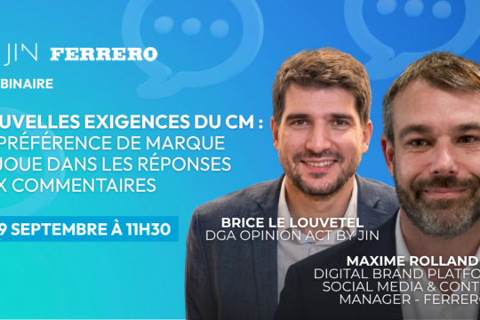 [WEBINAR] Nouvelles exigences du CM : la préférence de marque se joue dans les réponses aux commentaires