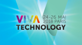 Social wall sur le salon Viva Technology