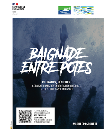VNF et Babel sensibilisent aux risques de la baignade non autorisée
