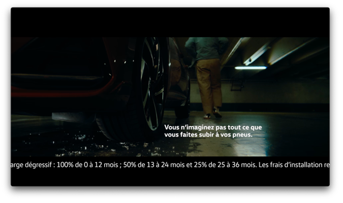 Volkswagen joue avec vos peurs pour mieux parler de sécurité… et de pneus
