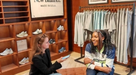 New Balance célèbre Coco Gauff au Marais !