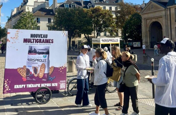 Street marketing : KRISPROLLS revient dans les mémoires !