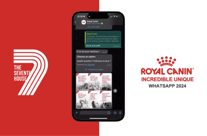 Royal Canin se lance dans le conversationnel génératif sur WhatsApp Business