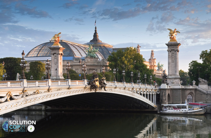 LES SOLUTIONS CLIMAT EXPOSEES AU GRAND PALAIS EN DECEMBRE 2015